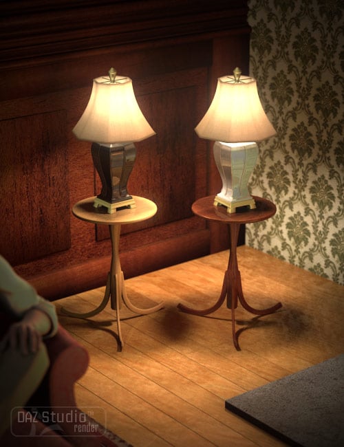 The Living Room by: ARTCollab, 3D Models by Daz 3D