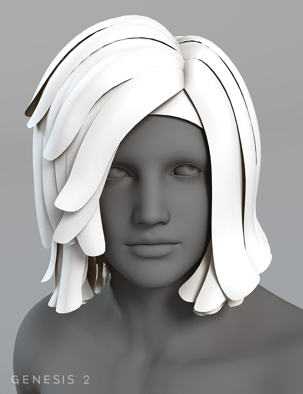Surfer Hair by: , 3D Models by Daz 3D