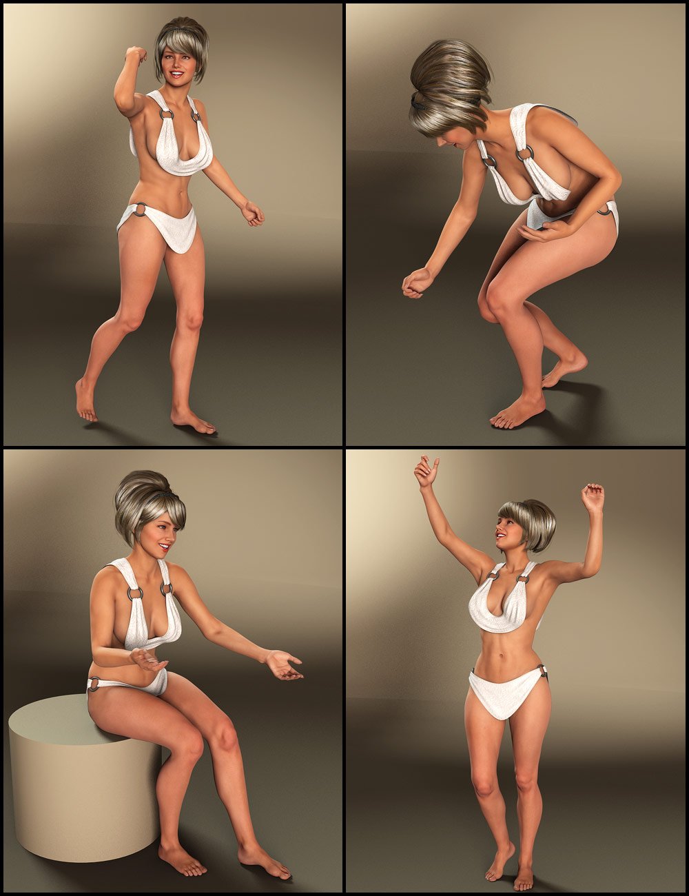 Callidora Poses for Olympia Callidora Poses for Olympia by: blondie9999, 3D Models by Daz 3D