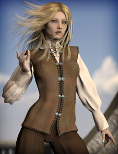 Lady Worthington by: esha, 3D Models by Daz 3D