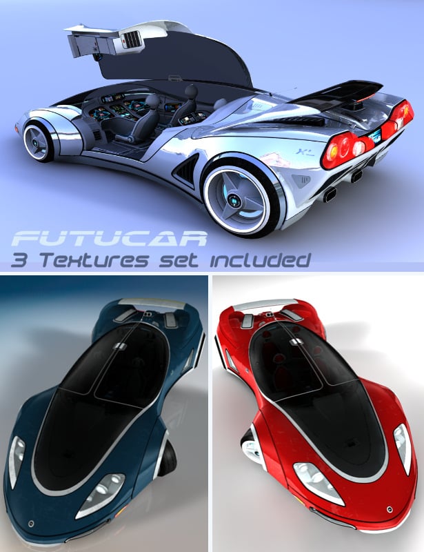 Futucar by: Kibarreto, 3D Models by Daz 3D