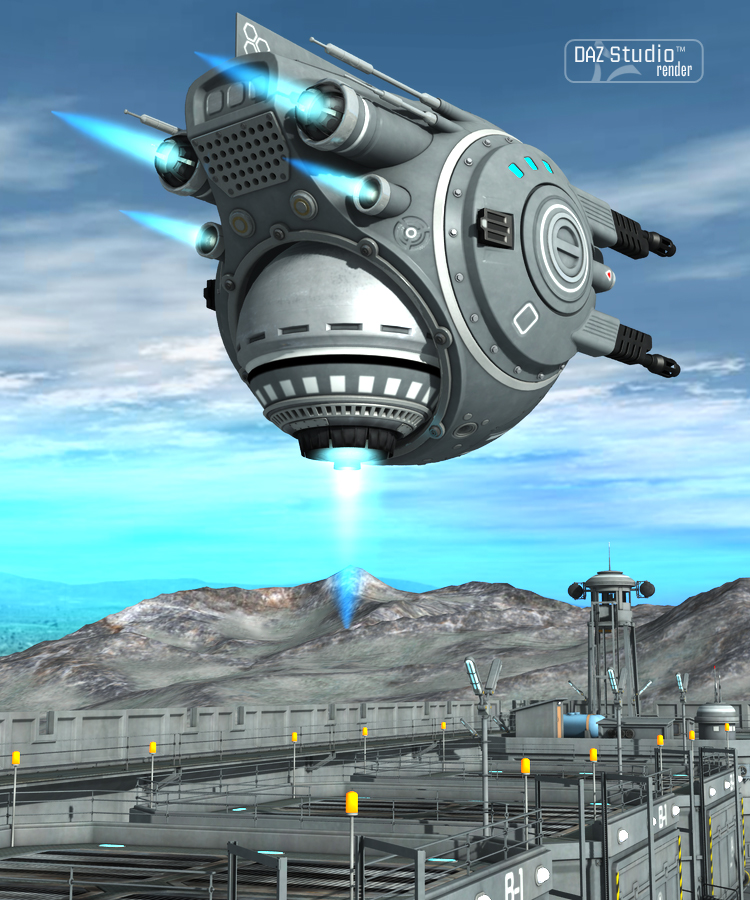 Drone Eye Drone Eye by: petipet, 3D Models by Daz 3D