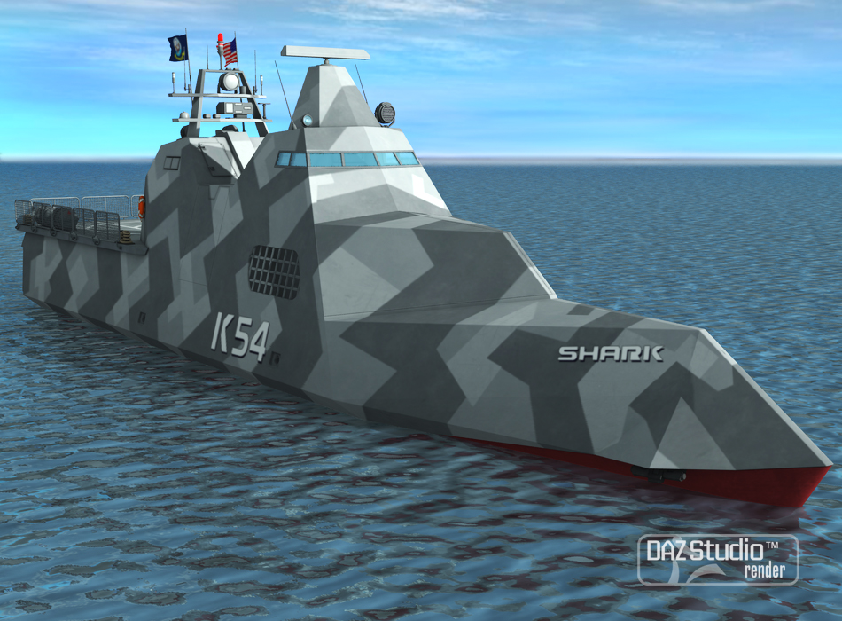 Ship Shark by: petipet, 3D Models by Daz 3D