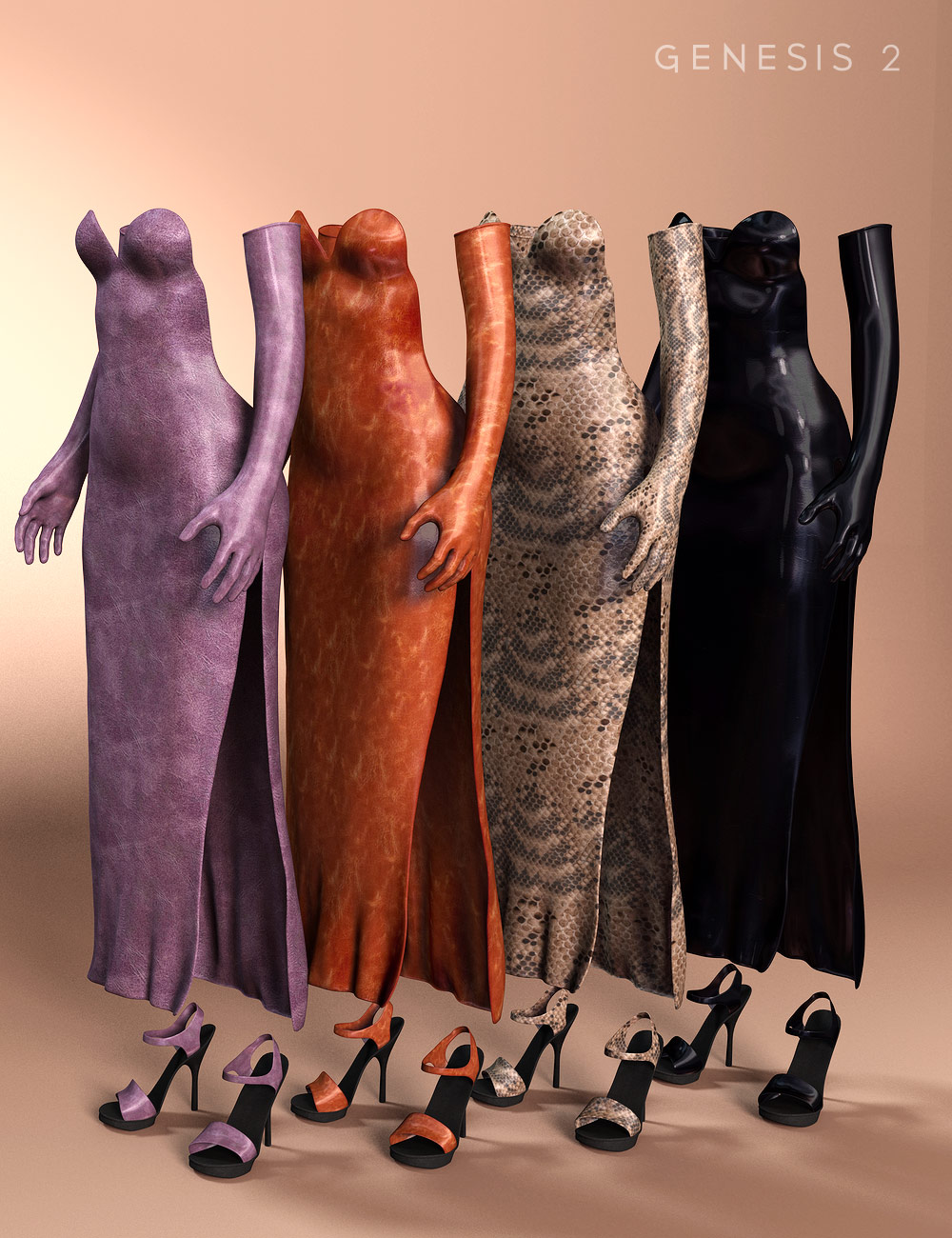 Jessica Dress Sexy Textures by: bucketload3d, 3D Models by Daz 3D