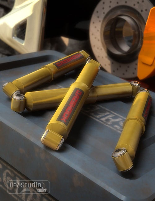 Automotive Supplies Automotive Supplies by: Valandar, 3D Models by Daz 3D