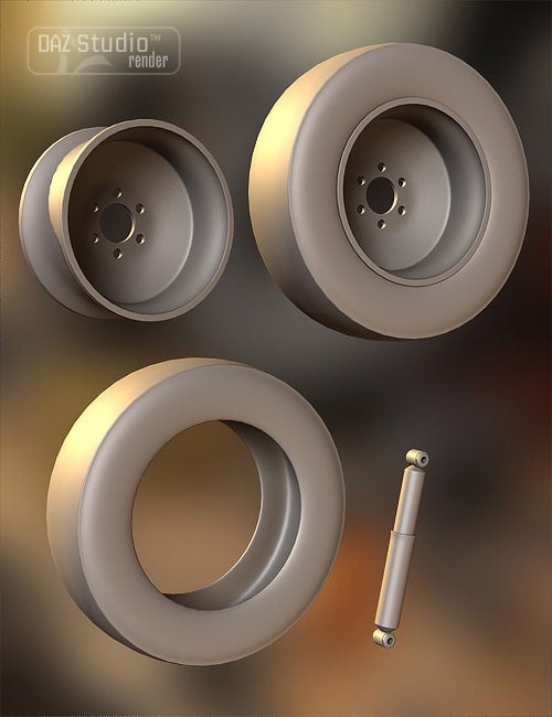 Automotive Supplies Automotive Supplies by: Valandar, 3D Models by Daz 3D