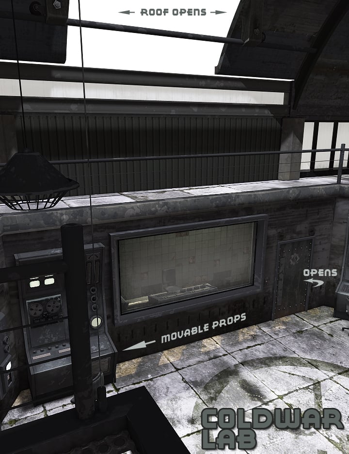 ColdWar Lab ColdWar Lab by: The AntFarm, 3D Models by Daz 3D