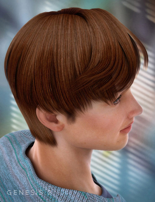 Smart Hair by: , 3D Models by Daz 3D