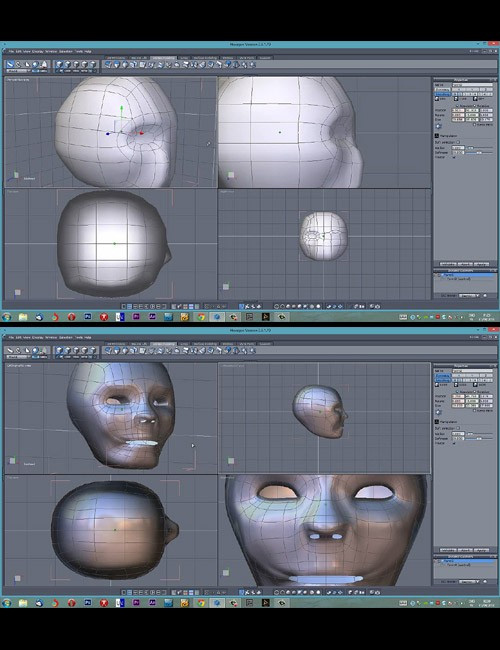Master Hexagon - Organic Modeling Basics by: Dreamlight, 3D Models by Daz 3D