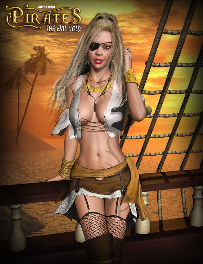 Pirates - The Evil Gold by: Pretty3D, 3D Models by Daz 3D