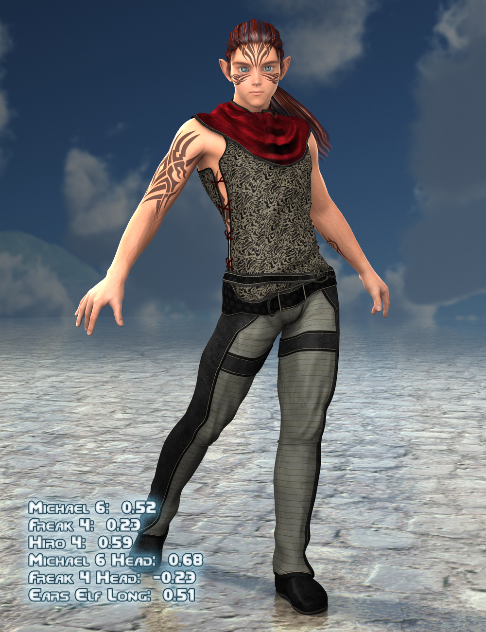 Generation 4 Legacy Shapes for Genesis 2 Male(s) | Daz 3D