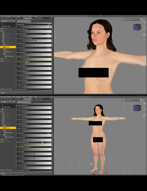 Female Character Creation Tutorial - Turn Your V6 Characters Into Cash by: Dreamlight, 3D Models by Daz 3D