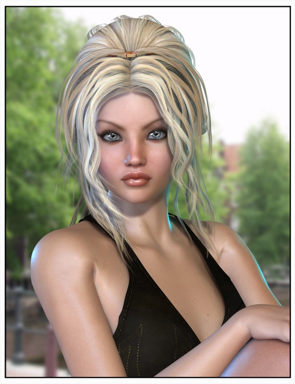 ValenTina Hair for Genesis 2 Female(s) by: SWAM, 3D Models by Daz 3D