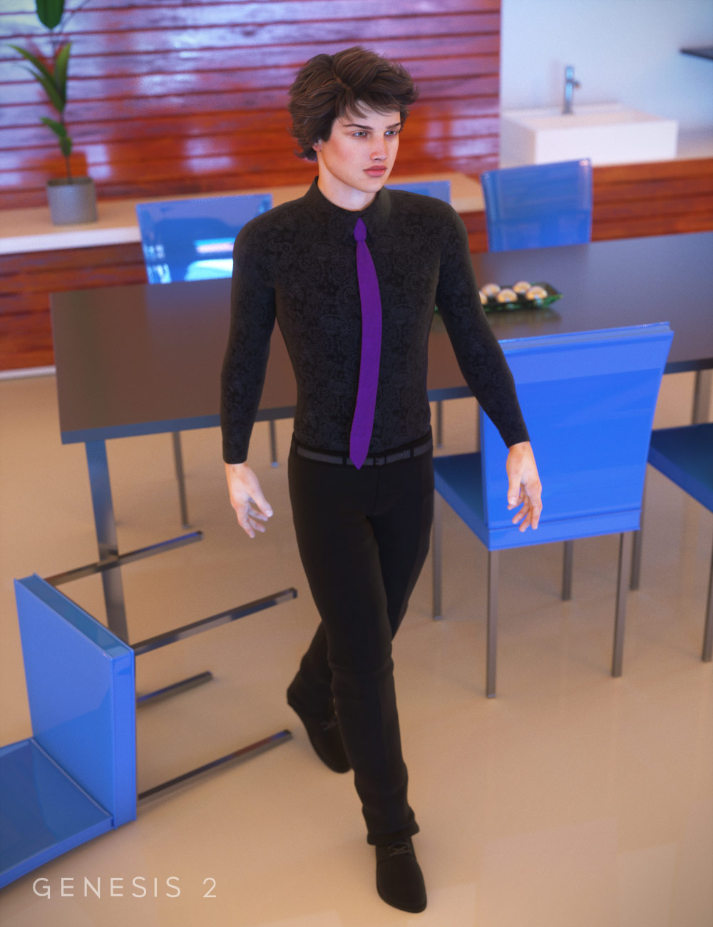 Internship Outfit Textures Daz 3D