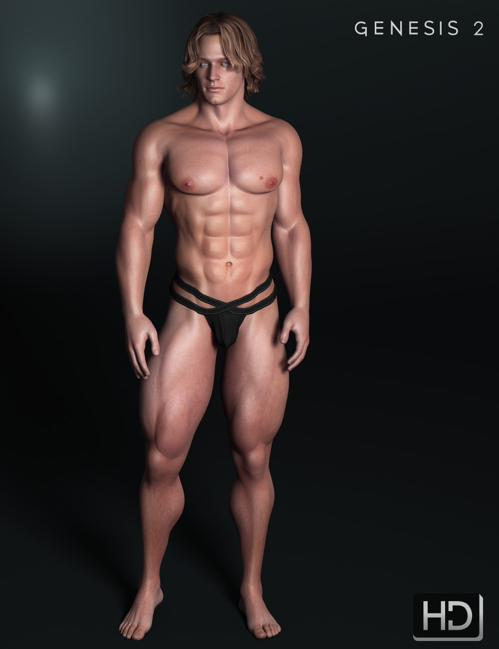 M3DHero HD Shapes for Michael 6 by: Male-M3dia, 3D Models by Daz 3D
