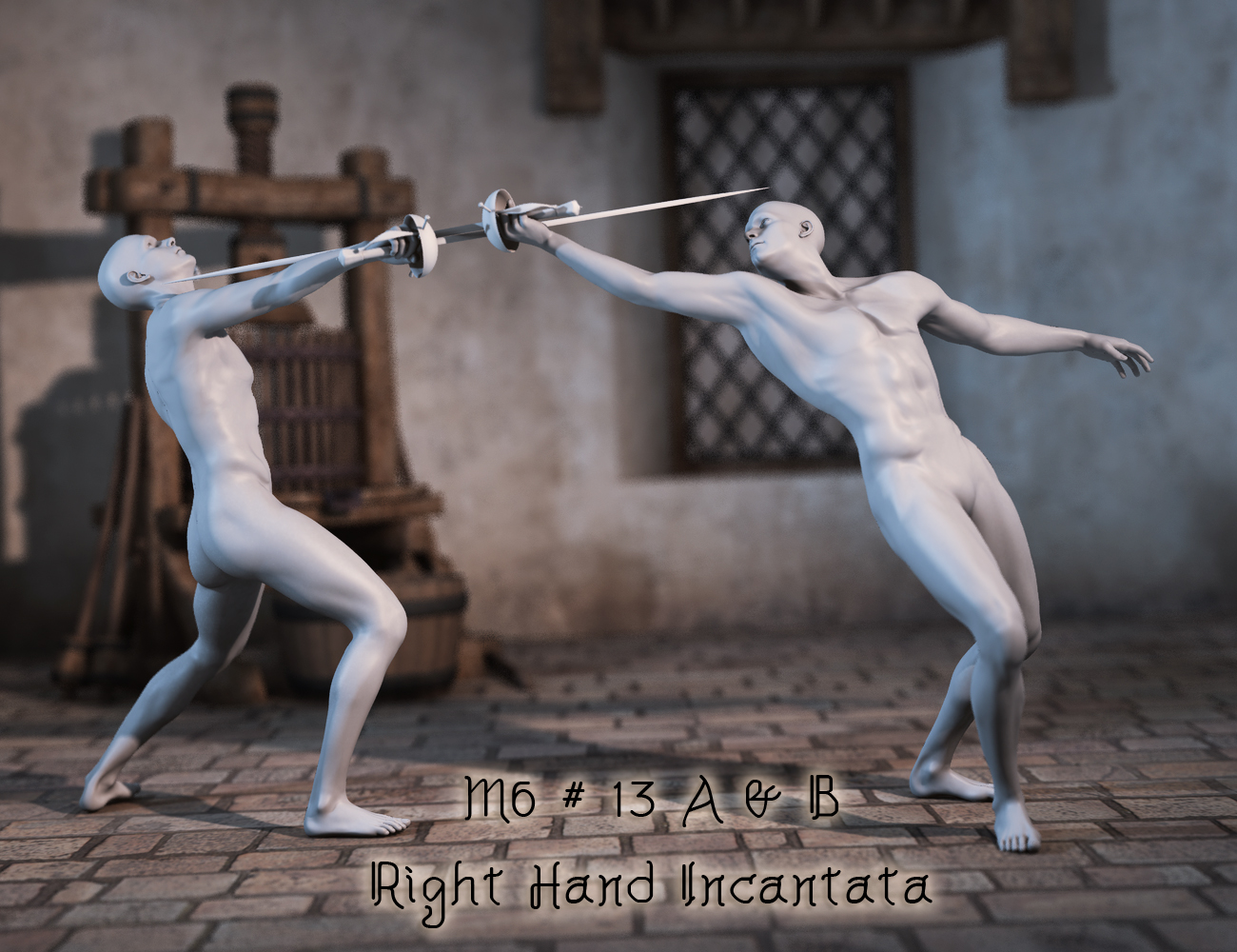 Rapier Duels for Genesis 2 Male(s) by: FeralFey, 3D Models by Daz 3D