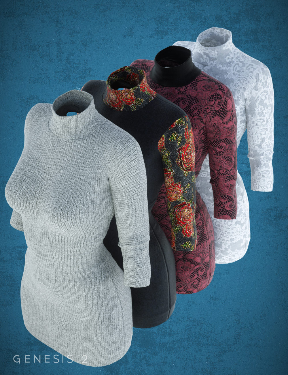 Cross-back Dress Textures by: Sarsa, 3D Models by Daz 3D