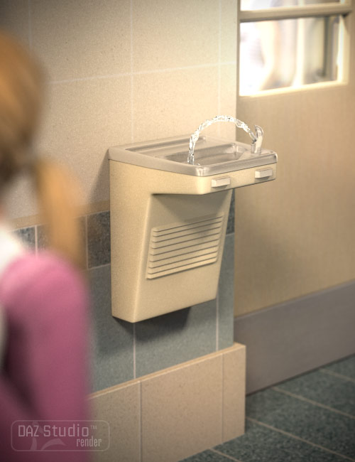 Water Fountains Water Fountains by: Valandar, 3D Models by Daz 3D