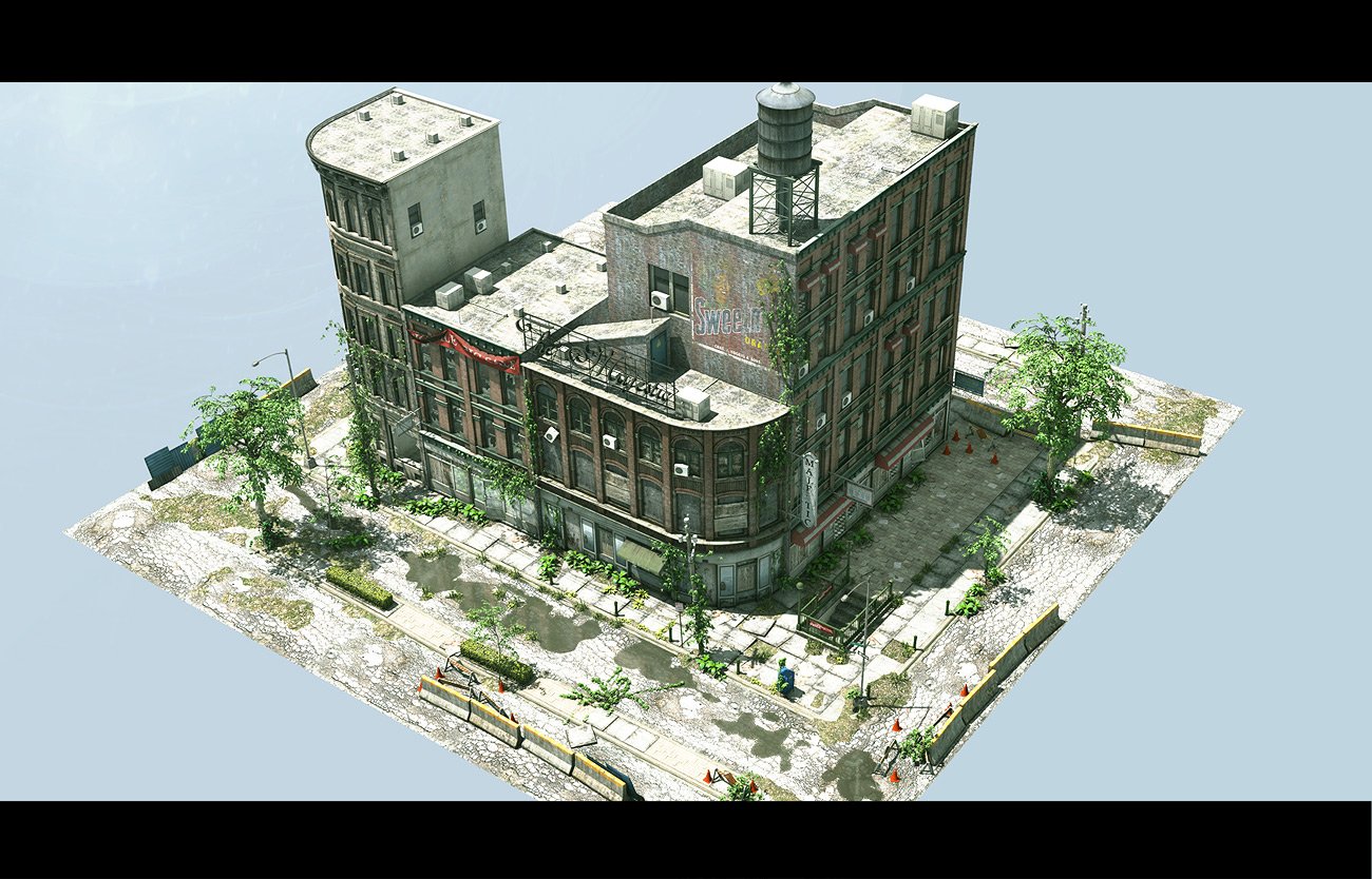 The Abandoned City 2 The Abandoned City 2 by: Stonemason, 3D Models by Daz 3D