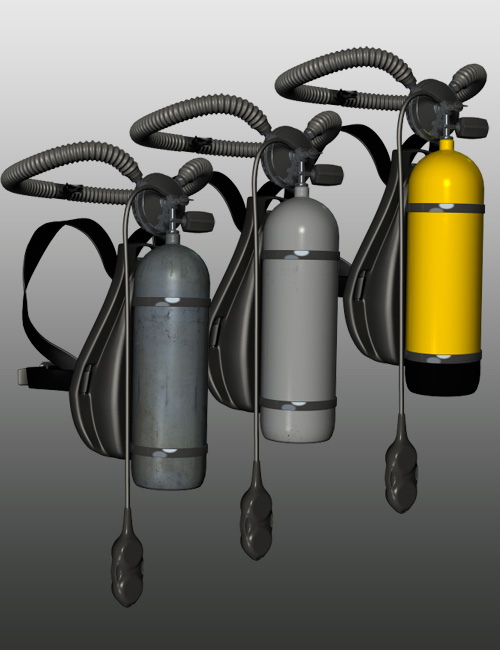 Vintage Diving Gear by: HolbeinC, 3D Models by Daz 3D