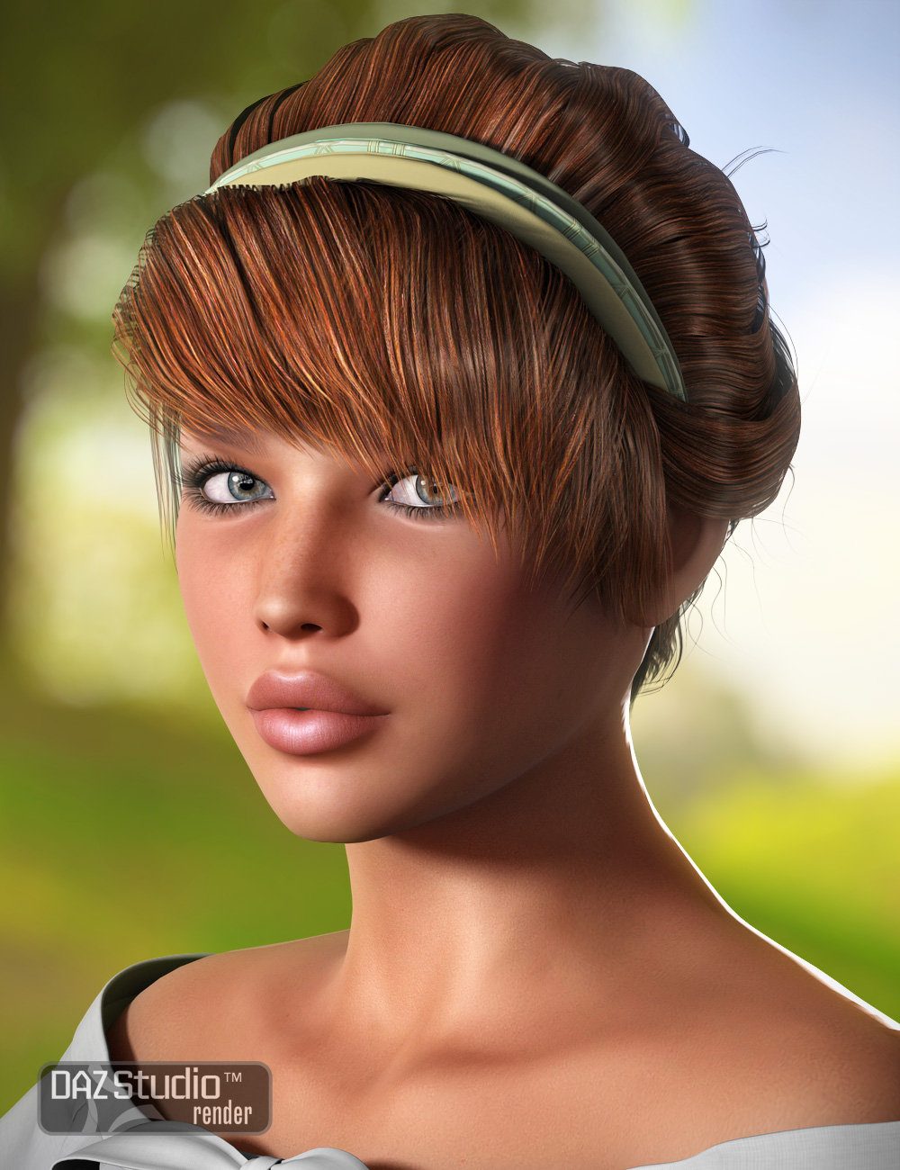 Chic Hair by: goldtassel, 3D Models by Daz 3D