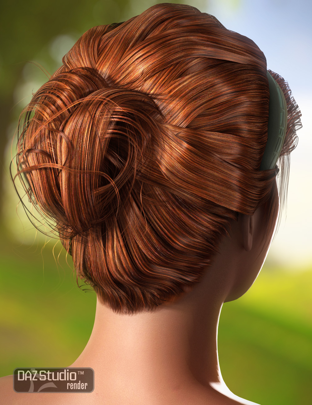 Chic Hair by: goldtassel, 3D Models by Daz 3D