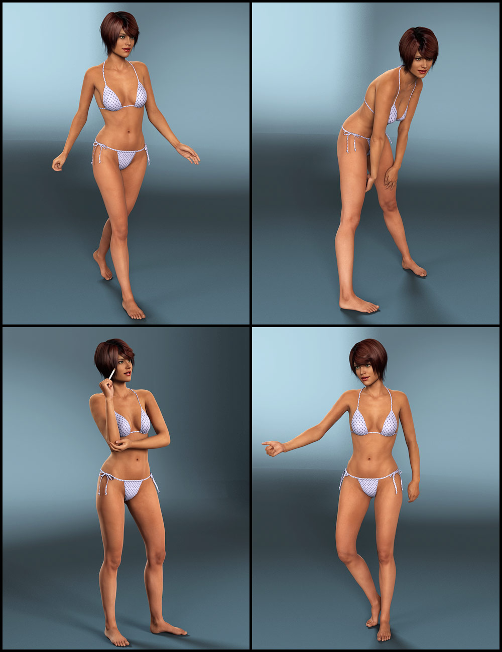 Everyday Poses for Stephanie 6 Everyday Poses for Stephanie 6 by: Sedor, 3D Models by Daz 3D