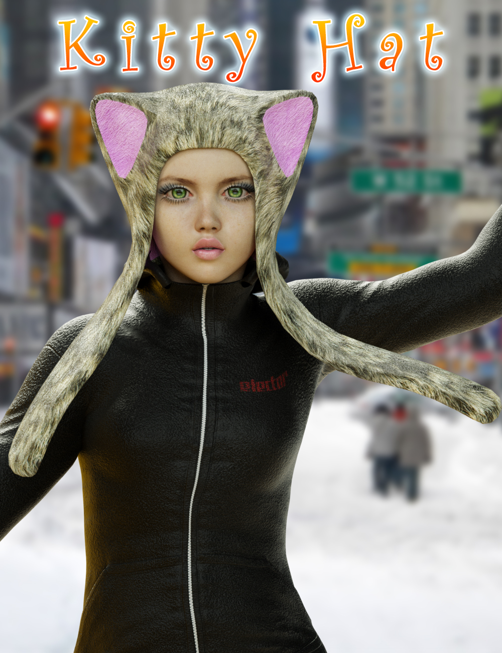 Kitty Hat Kitty Hat by: Slide3D, 3D Models by Daz 3D