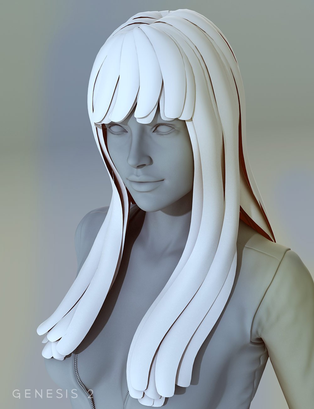 Spring Hair Spring Hair by: , 3D Models by Daz 3D