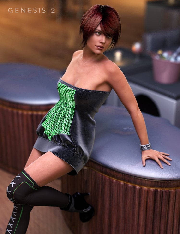 Dazzle for Genesis 2 Female(s) by: , 3D Models by Daz 3D