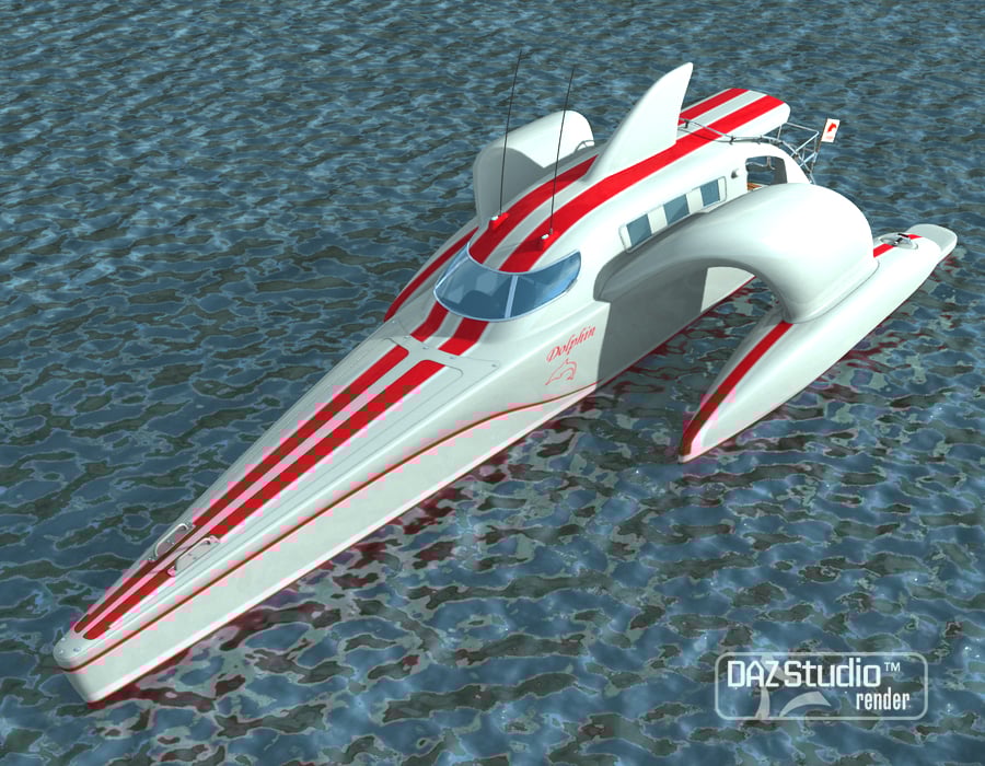 Ship Dolphin Ship Dolphin by: petipet, 3D Models by Daz 3D