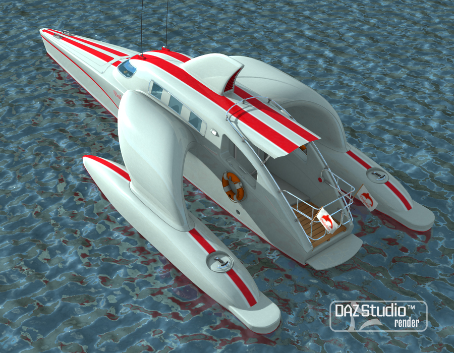 Ship Dolphin by: petipet, 3D Models by Daz 3D