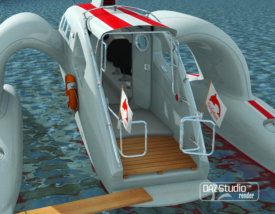 Ship Dolphin | Daz 3D