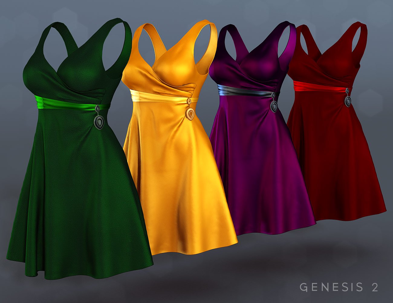 X Skirt for Genesis 2 Female(s) by: Cute3D, 3D Models by Daz 3D
