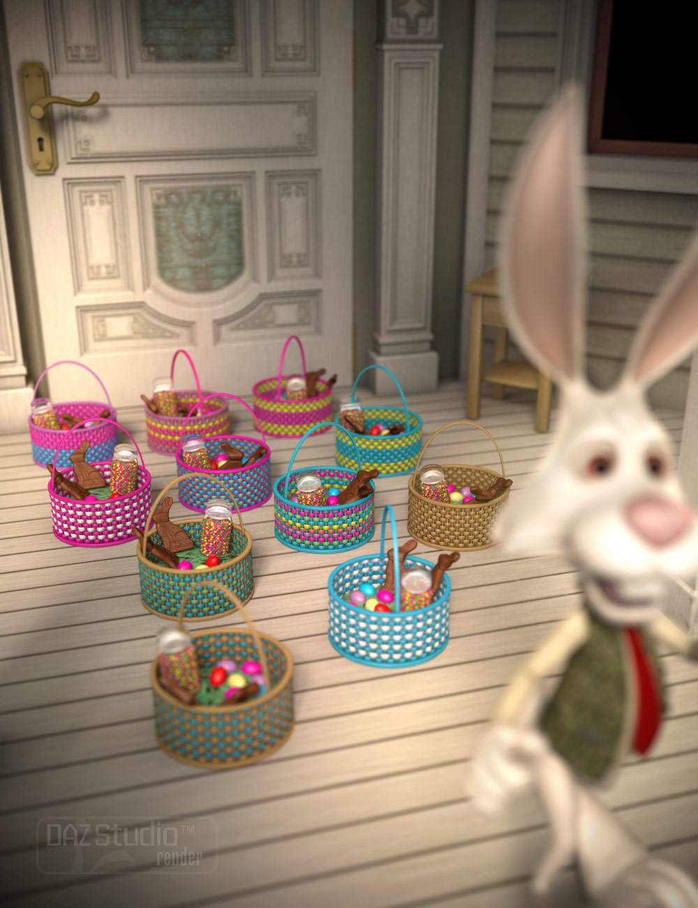 Easter Accessories by: ARTCollab, 3D Models by Daz 3D