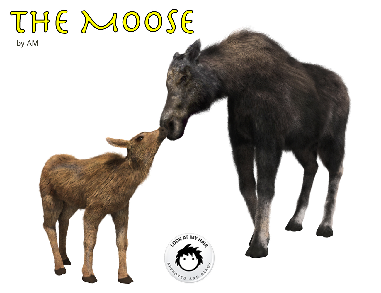 The Moose by: Alessandro_AM, 3D Models by Daz 3D