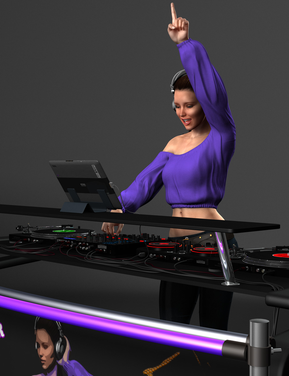 DJEquipments Daz 3D