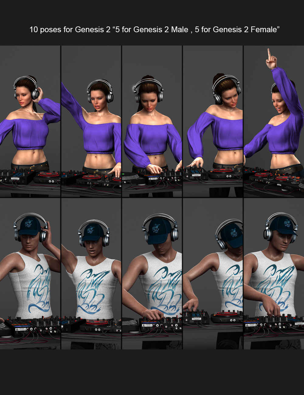 DJEquipments Daz 3D