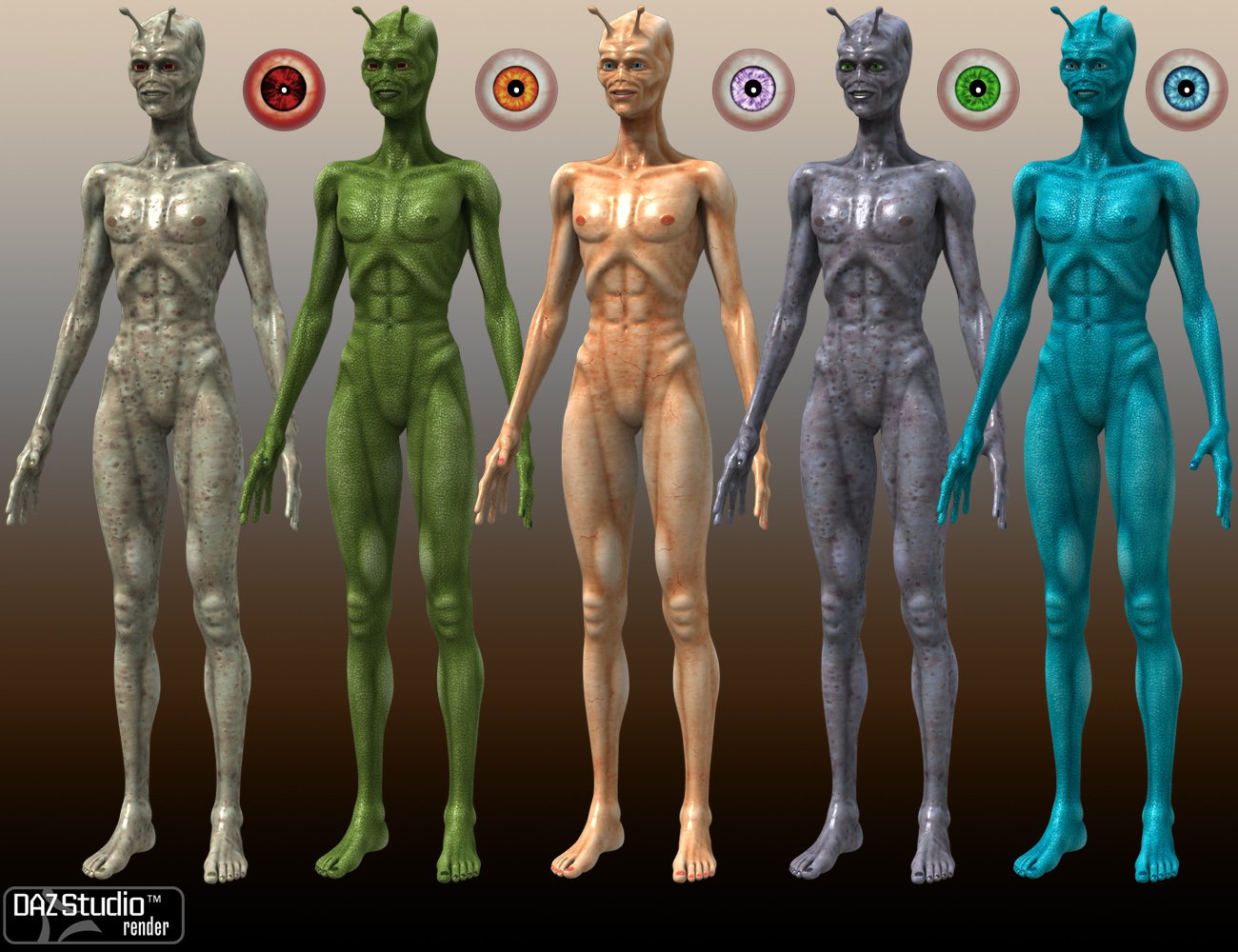 Midnight Martian Male HD by: midnight_stories, 3D Models by Daz 3D