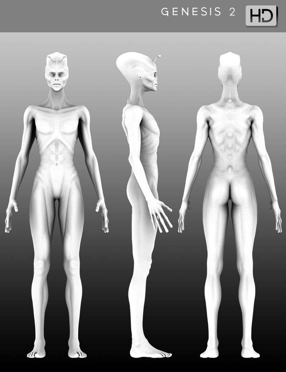 Midnight Martian Male HD by: midnight_stories, 3D Models by Daz 3D