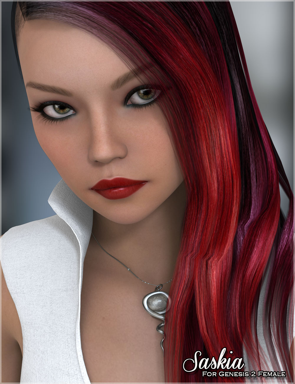 Saskia for Genesis 2 Female(s) by: Belladzines, 3D Models by Daz 3D