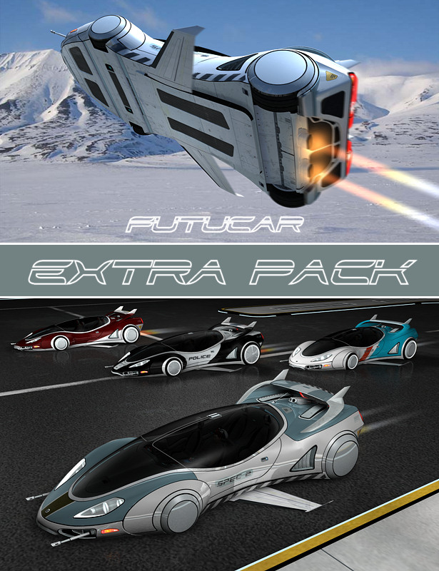 Futucar Extra Pack by: Kibarreto, 3D Models by Daz 3D