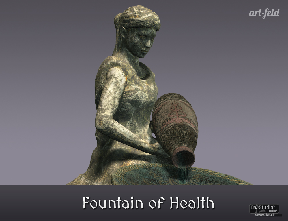 Fountain of Health Fountain of Health by: art-feld, 3D Models by Daz 3D