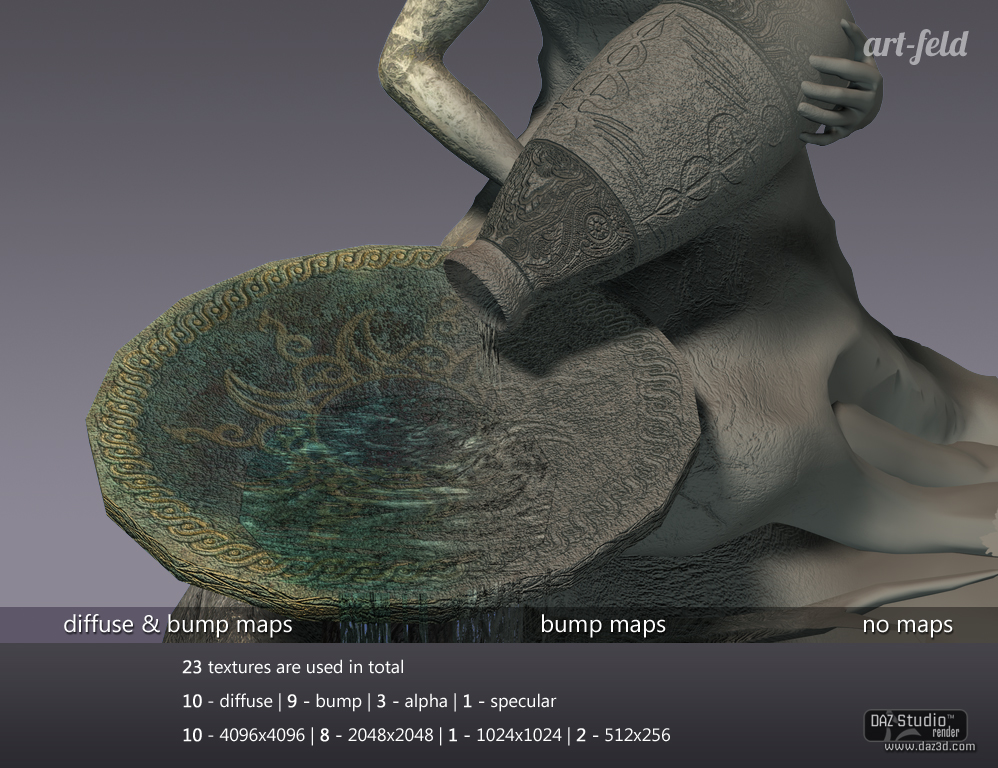 Fountain of Health Fountain of Health by: art-feld, 3D Models by Daz 3D