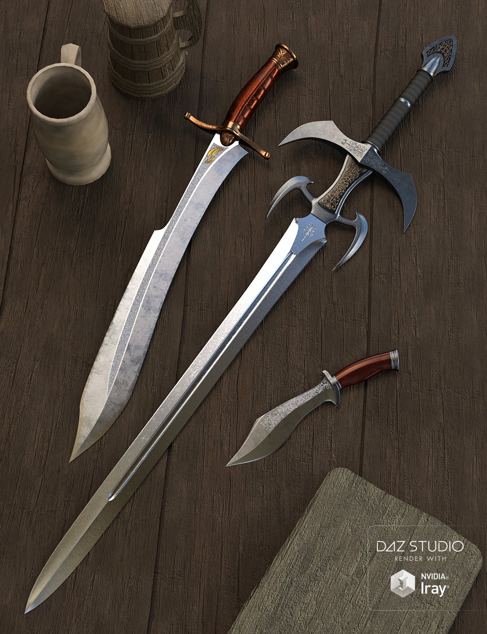 Fantasy Weapons Collection 2 | Daz 3D