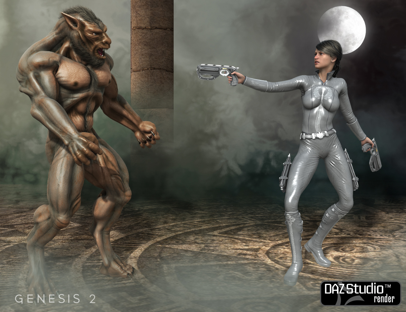 Eliminator for Genesis 2 Female(s) Eliminator for Genesis 2 Female(s) by: midnight_stories, 3D Models by Daz 3D