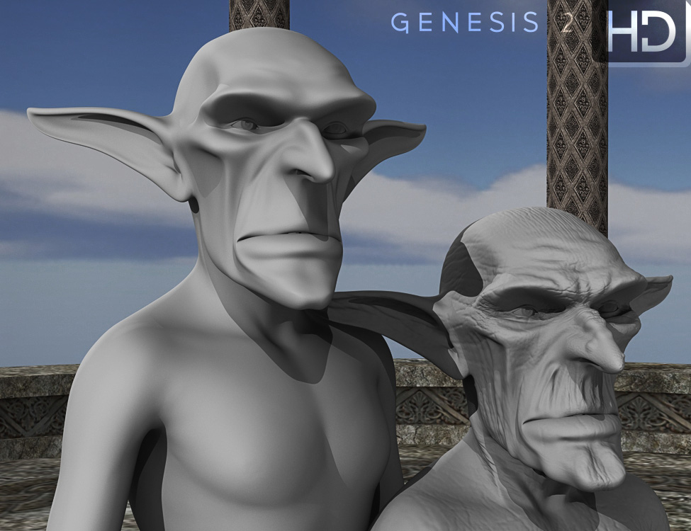 Gobbo da Goblin HD by: Valandar, 3D Models by Daz 3D
