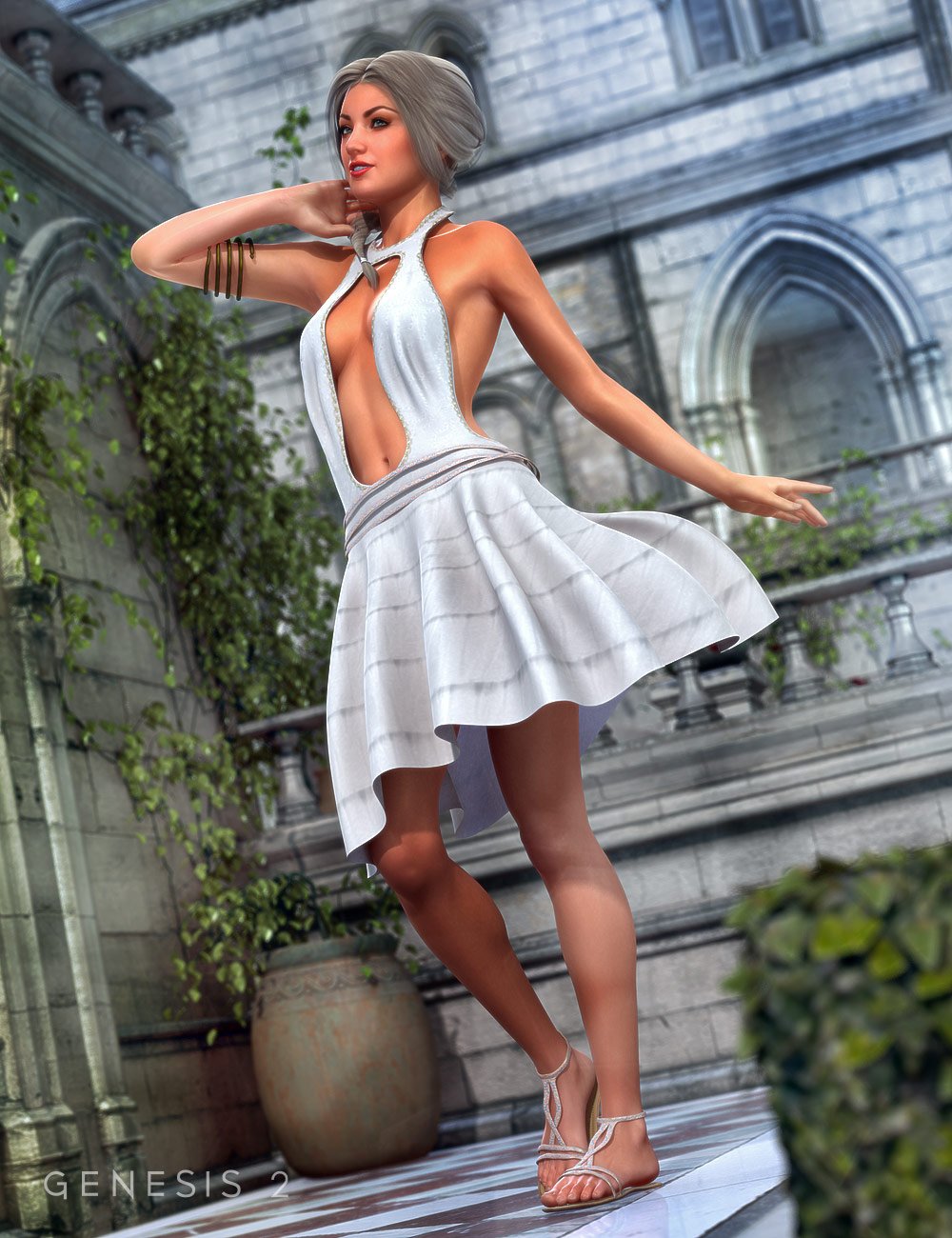 Diana Outfit for Genesis 2 Female(s) by: AmaranthShox-Design, 3D Models by Daz 3D