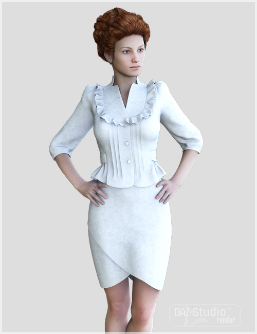 Female Business Suit 2 for Genesis 2 Female(s) by: Cute3D, 3D Models by Daz 3D