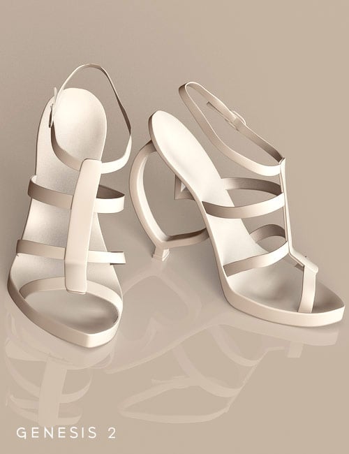 Heart High Heels | Daz 3D